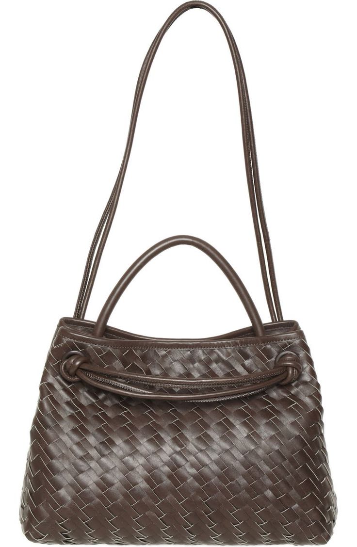 Walter Baker Hazel Woven Tote Bag | Nordstromrack Brown Leather Bucket Bag With Intrecciato Weave, Brown Hobo Bag With Braided Handles For On-the-go, Brown Satchel With Braided Handles For Shopping, Brown Top Handle Shoulder Bag In Woven Leather, Brown Woven Leather Shoulder Bag With Double Handle, Intrecciato Weave Satchel Tote For On-the-go, Modern Brown Hobo Bag With Braided Handles, Modern Brown Shoulder Bag With Braided Handles, Brown Woven Leather Satchel For Daily Use