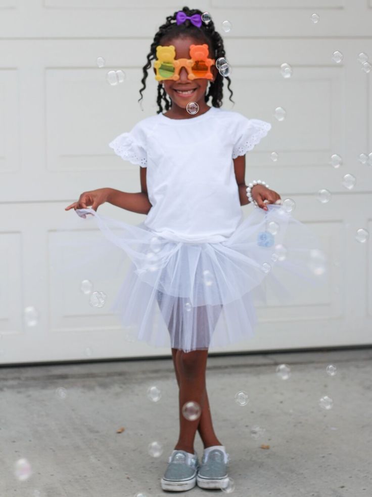 White Girls Tutu Skirt - Kids Size 3-Layer Tulle Basic Ballet Dance Costume Tutus - buy online, free shipping, Sydney So Sweet White Tutu Skirt, Tutu Size Chart, Tutu Skirt Kids, Diy Bunny, White Tulle Skirt, Kids Tutu, White Tutu, Girl Tutu Skirt, Angel Costume