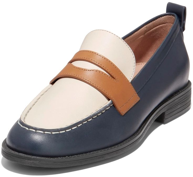 PRICES MAY VARY. Upper: Loafer Silhouette With Keeper Detailing On Upper Materialized In Leather And Velvet Materials Full Unit Rubberized Outsole Womens Penny Loafers, Trending Handbags, Cole Haan Women, Textured Design, Penny Loafer, Trending Sneakers, Tan Suede, Athletic Sneakers, Penny Loafers