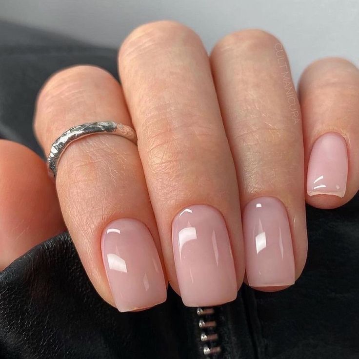 Milky Nails, Solid Color Nails, Subtle Nails, Minimal Nails, Work Nails, Neutral Nails, Dipped Nails, Classy Nails, Nails Inspo