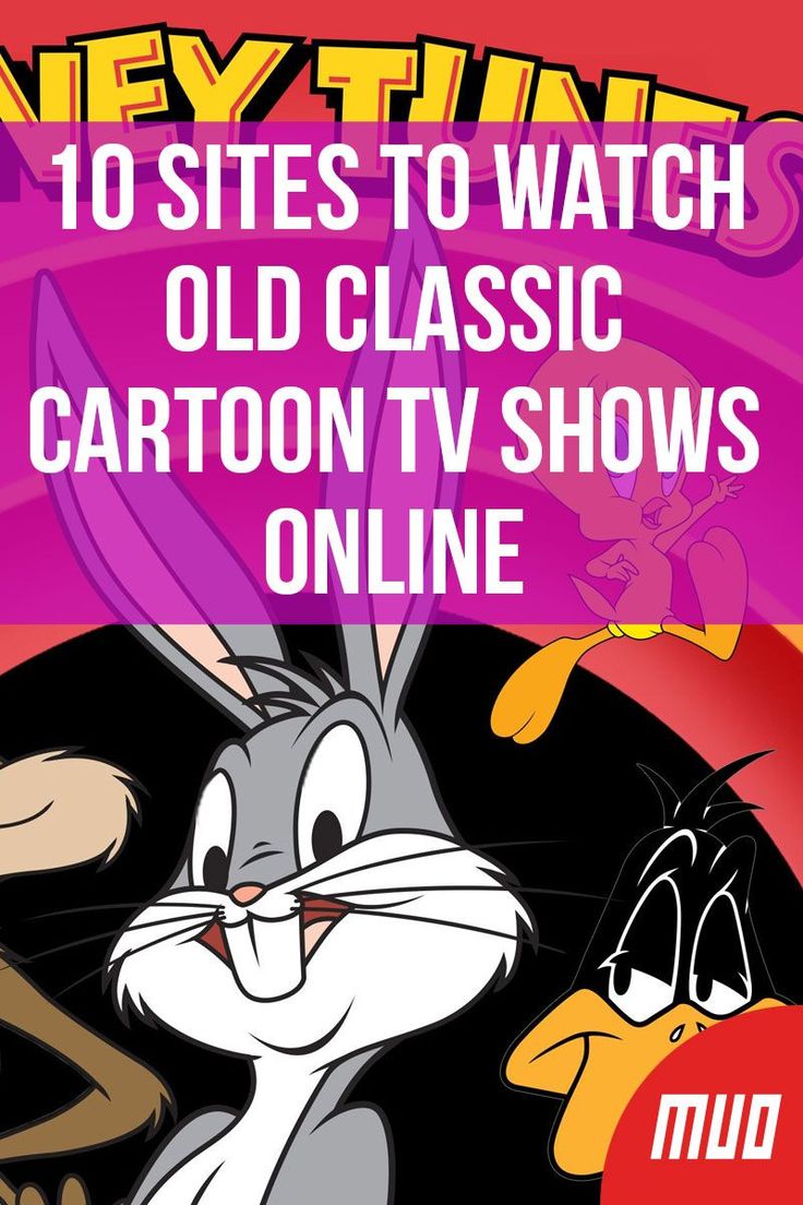 an image of cartoon characters with the title, 10 sites to watch old classic cartoons online