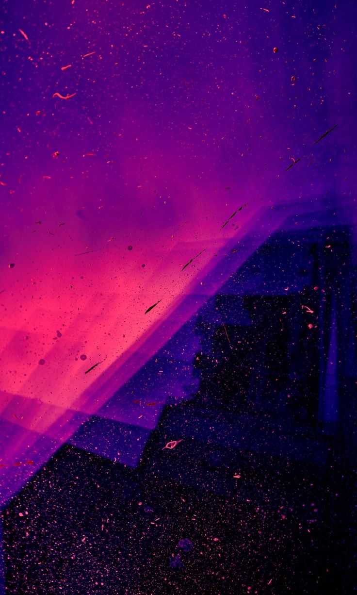 an abstract image of purple and pink lights