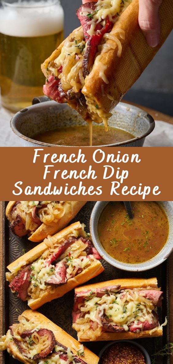 french onion sandwich dip sandwiches recipe