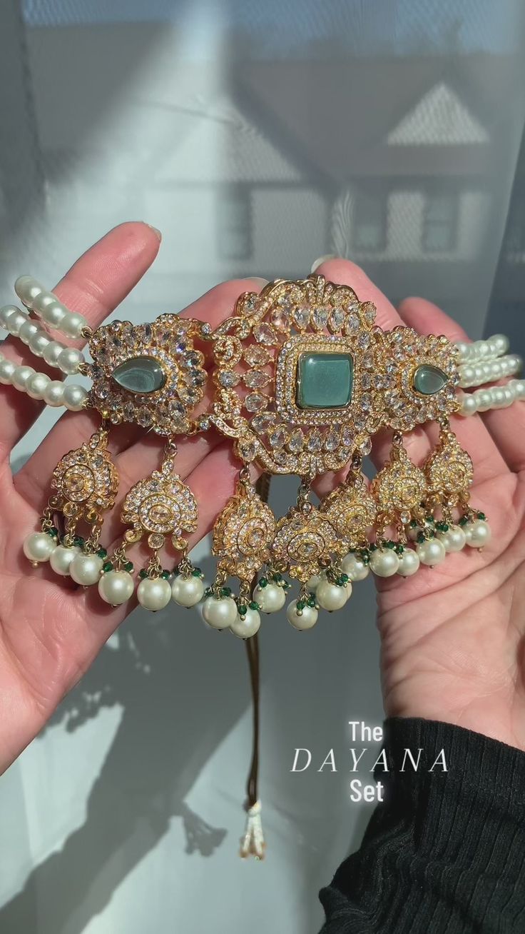 Enchanting Jewelry, Pearl Strings, Dope Jewelry Accessories, Fancy Jewelry Necklace, Heritage Jewellery, Stylish Earrings, Indian Jewelry Sets, Blue Stones, Dope Jewelry