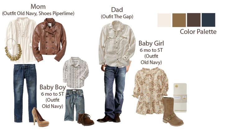 an image of baby clothes and other items