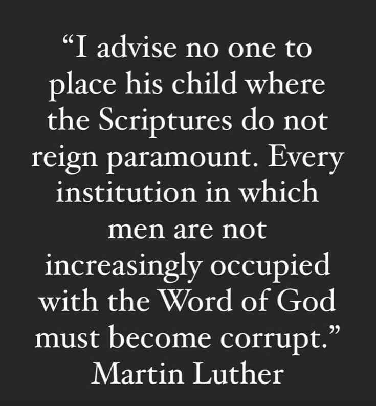 a quote from martin luther about the bible