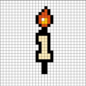 an image of a pixel art style character