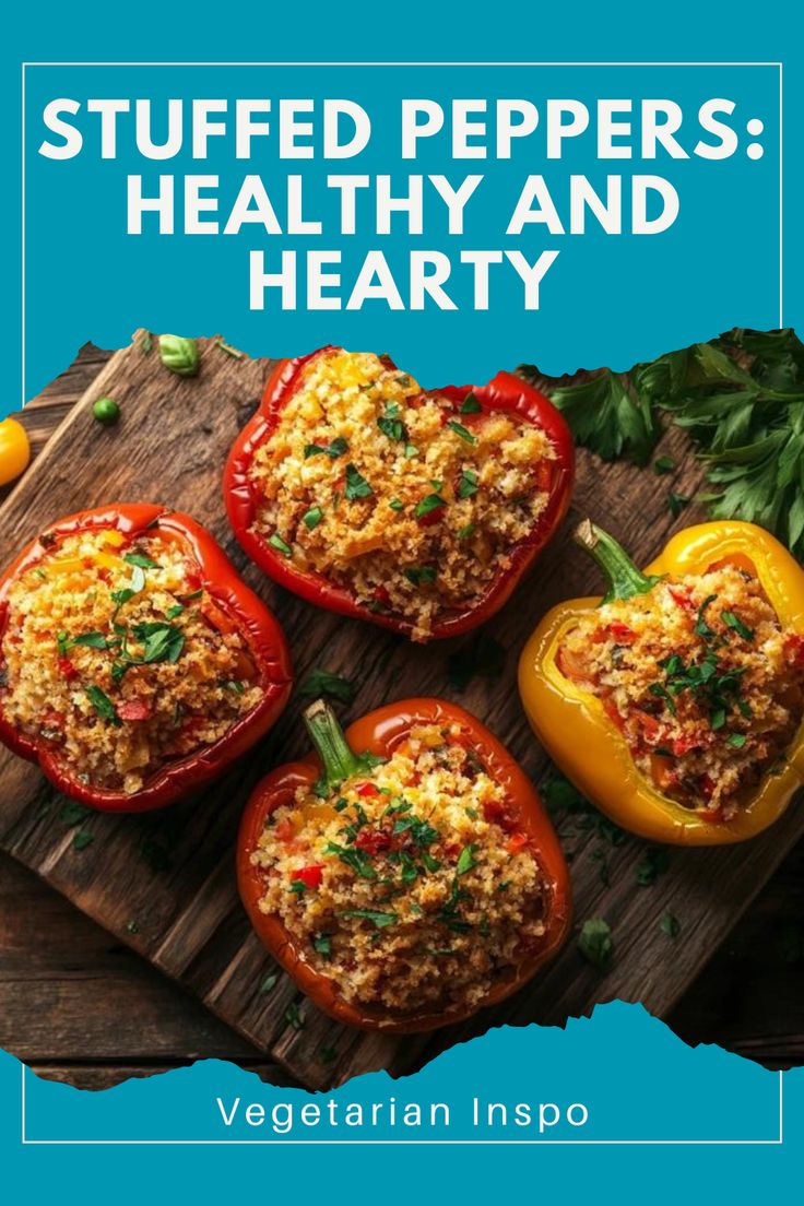 stuffed peppers healthy and hearty