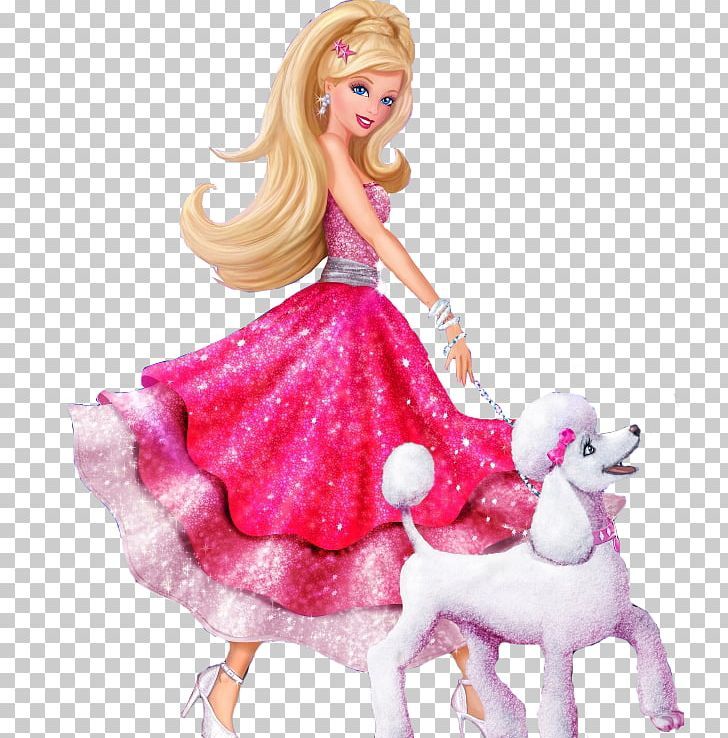 barbie the princess and her poodle, barbie doll transparent background png clipart