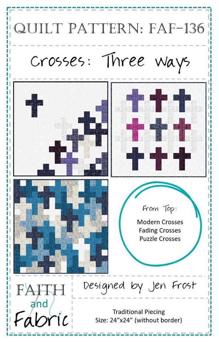 the pattern for this quilt has been designed by jenny frost