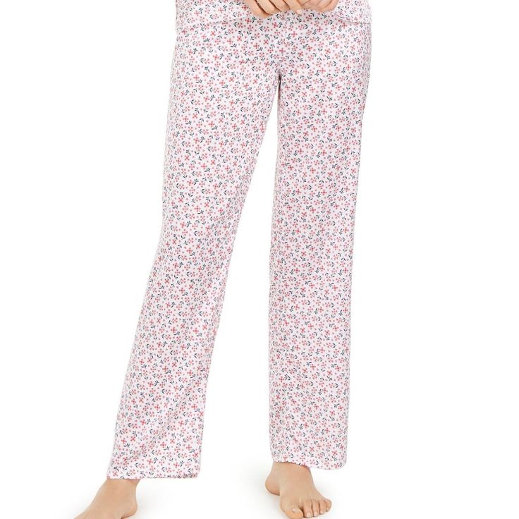 *New With Tags* *Pet/Smoke Free* Vera Bradley Satin Pajama Pants - Two Pockets At Sides; Piping Trim; Straight Leg Silhouette - Waistband: Drawstring At Elastic Waist - Polyester Floral Print Sleepwear For Pajama Party, Full Length Sleepwear For Pajama Party With Elastic Waistband, Full Length Sleepwear For Pajama Party, Floral Print Cotton Bottoms For Pajama Party, Cotton Floral Print Bottoms For Pajama Party, Spring Full-length Loungewear Sleepwear, Spring Full Length Loungewear Sleepwear, Full-length Spring Loungewear Sleepwear, Spring Full Length Sleepwear For Loungewear