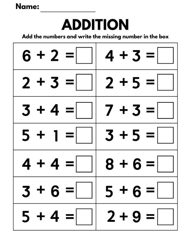 Maths Addition Worksheets Number Addition Activities, Homework 1st Grade, Worksheet Mathematics For Preschool, Kg2 Math Worksheets, Addition Worksheets 2 Digit, Maths Addition Worksheets Grade 2, Addition Activity For Class 1, Addition Grade 1 Worksheets, Addition Grade 2 Activities