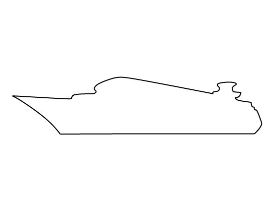 a black and white drawing of a boat