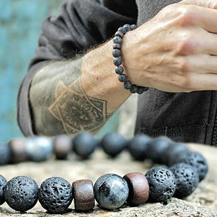 Style with Meaning. As we each live busy lives, its nice to have a reminder of what truly matters. With each bracelet having a volcanic stone in the middle, its a great way to reflect on your love for nature and the balance and freedom it offers us. The perfect accesory for your next adventure or night out on the town. We promise youre gonna love it, or get your money back no questions asked! Features: Easy hook Volcanic Stone in Center One size fits most Shipping: FREE! Please allow 2-3 weeks f Yoga Bracelet Beads, Tibetan Bracelet, Buddha Bracelets, Lava Stone Bracelet, Lava Bracelet, Volcanic Stone, Lava Beads, 50 Style, Bangles Style