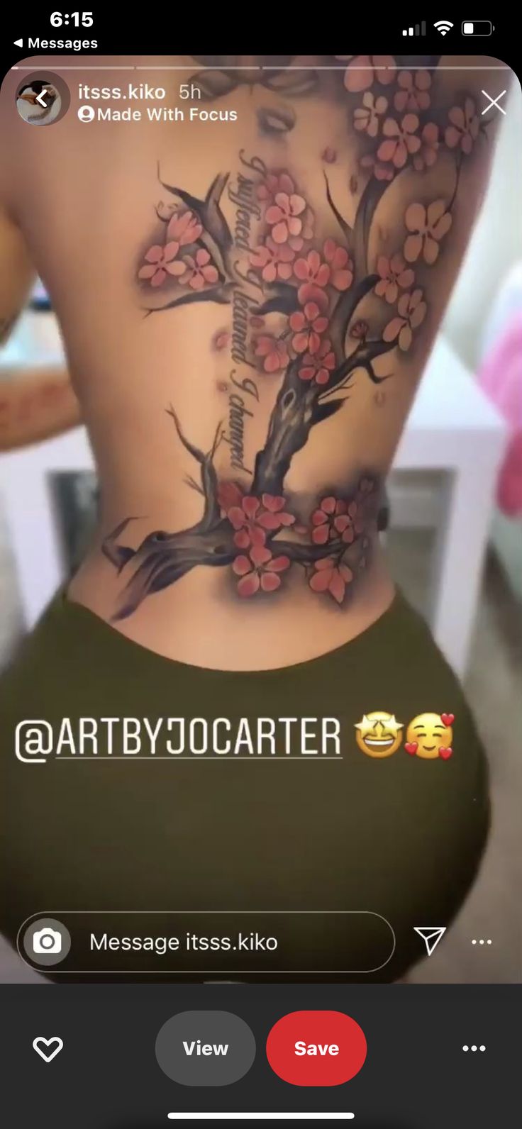 Tattoo Cherry Blossom, Tattoo Cherry, Girl Thigh Tattoos, Hip Thigh Tattoos, Pretty Hand Tattoos, Hip Tattoos Women, Black Girls With Tattoos, Spine Tattoos For Women, Tattoos For Black Skin