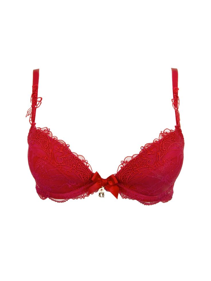 Push Up Rouge Venise Soir De Venise - Lise Charmel USA Bra Art, Brown Bunny, Red Lace Bra, Designer Bra, Cute Pjs, Thrift Haul, Bra Sets, Red Bra, Fashion Goals