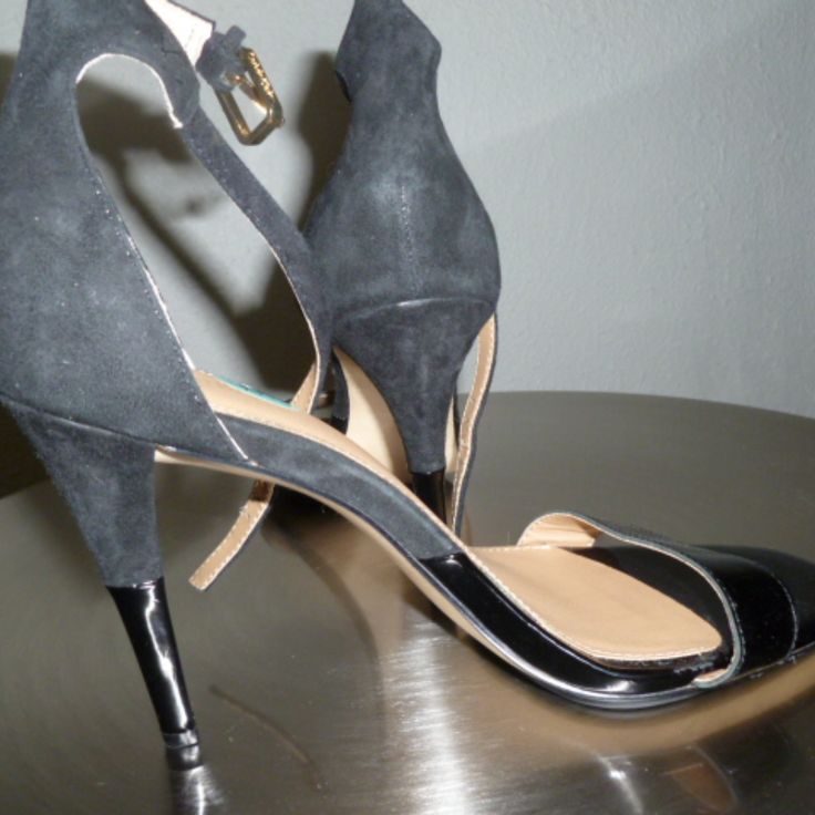 Sassy High Heel By C Klein Suede And Patent Heel Ht 4 1/4" This Is Timeless Shoe. Black High Heel Sandals, Timeless Shoes, Patent Heels, Calvin Klein Shoes, Heel Sandal, Black High Heels, Calvin Klein Black, Womens Calvin Klein, High Heel Sandals