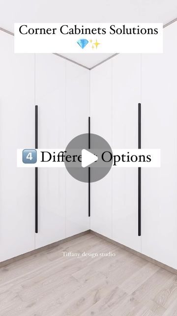 the corner cabinetrs solution for different options