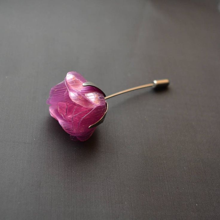 Eco friendly Brooch pink flower | Etsy Handmade Flower Pins For Gifts, Pink Flower Brooch For Gift, Handmade Pink Flower Brooches, Pink Flower Brooch Pins, Pink Flower Enamel Pin, Pink Enamel Pin Brooch For Wedding, Lapel Flower, Plastic Jewelry, Pet Bottle