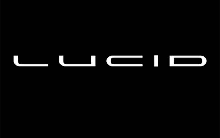 the word lucid is shown in white on a black background