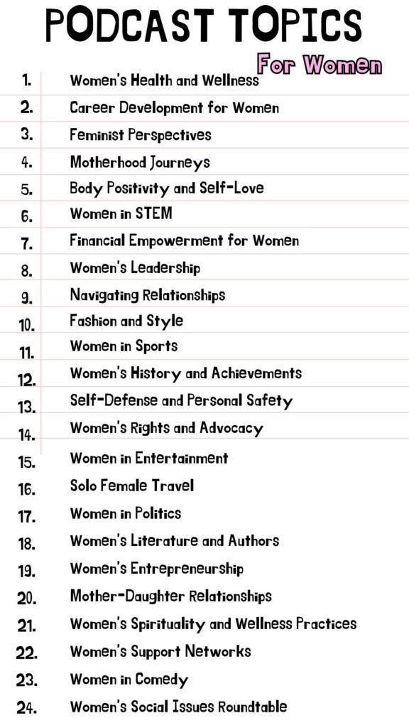 Printable List Of Podcast Topic Ideas Podcasts Topics For Women, Podcast Business Plan, Podcast Ideas For Women, Podcast Topics Ideas For Women, Stuff To Talk About, Podcast Planning, Podcast Setup, Inspirational Podcasts, Creative Podcast