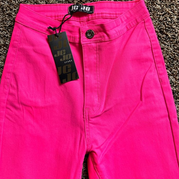 High Waisted Flare Party Pants! Never Worn. Super Stretchy. Size Small/Long. Trendy High Rise Bottoms For Party, Trendy High-rise Party Bottoms, High Waist Stretch Jeans For Party, High Rise Stretch Pants For Party, Pink High Rise Summer Pants, High Rise Pink Summer Pants, Pink High-rise Pants For Summer, High Rise Pink Pants For Summer, Party Stretch Wide Leg Jeans