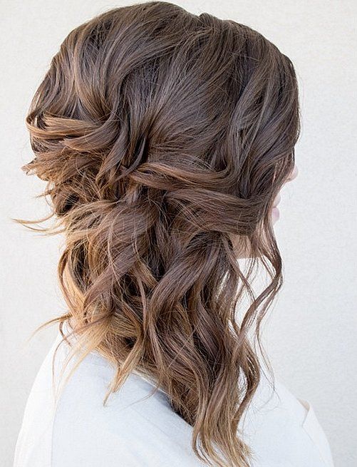 Medium Length Hair Up, Wedding Hair Side, Winter Wedding Hair, Side Swept Curls, Fall Wedding Hairstyles, Bridesmaid Hair Medium Length, Wedding Hairstyles Medium Length, Mother Of The Bride Hair, Romantic Wedding Hair