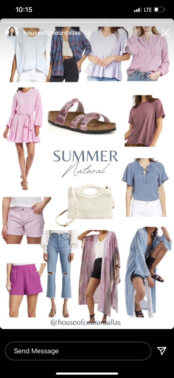 House Of Colour Summer Outfits, Summer Color Palette Clothes, House Of Colour Summer, Summer Pallet, Hoc Summer, House Of Colour, Cool Summer Palette, Types Of Body Shapes, Soft Summer Palette