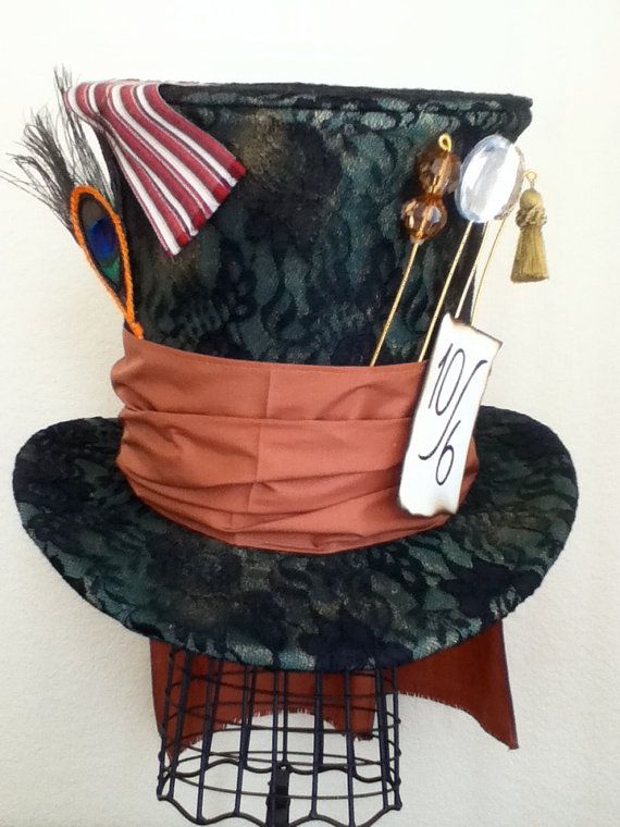 a hat that is sitting on top of a rack