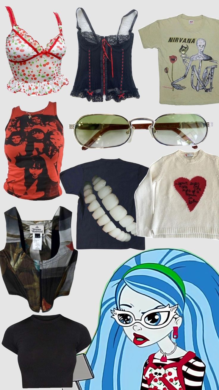 ghoulia yelps Ghoulia Outfit Inspiration, Ghoulias Closet, Ghoulia Yelps Outfit, Ghoulia Aesthetic, Ghoulia Yelps Sims 4 Cc, Ghoulia Yelps Aesthetic, Ghouluxe Ghoulia, Straight Eyebrows, Ghoulia Yelps