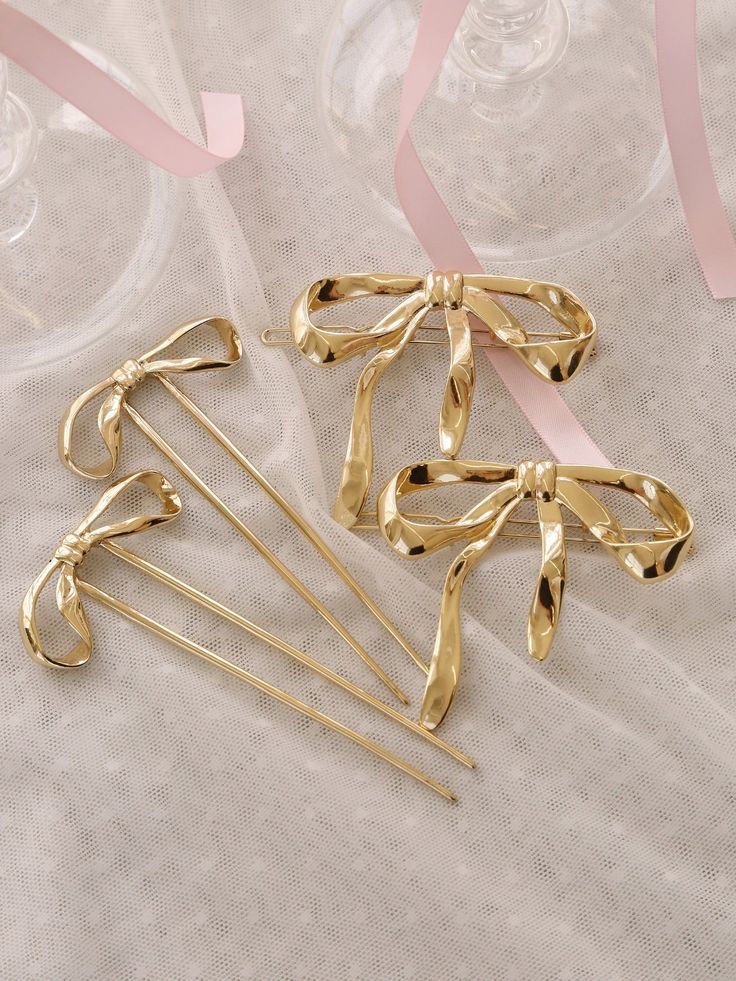 Materials Gold Tone, Zinc Length 4.13" Closure Hair Pin Hair Accessories Gold, Gold Hair Clip, Gold Hair Clips, Pearl Cuff, Gold Hair Accessories, Hair Accessories Collection, Hair Scissors, Back Necklace, Hair Closure