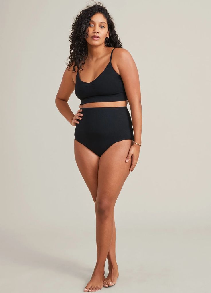 The Seamless Belly Brief - Compression Maternity Undies | HATCH Collec – HATCH Collection Nursing And Pumping, Pumping Bra, Pumping Bras, Breast Feeding, C Section, Spring Wear, Black Seamless, Pregnancy Outfits, Nursing Bra