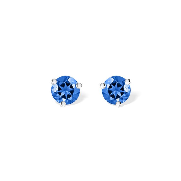 40253 - 14K White Gold - Sapphire Stud Earrings Sapphire Stud Earrings, Blue Sapphire Studs, Island Life Style, Sapphire Earrings Studs, Sapphire Studs, White Gold Sapphire, Wardrobe Accessories, Blue Sapphire, Sapphire