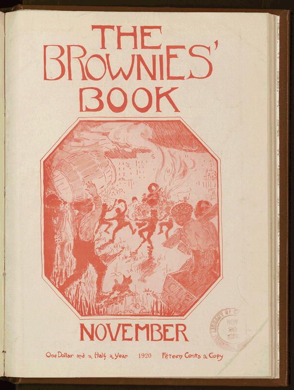 the brownies'book november, 1911