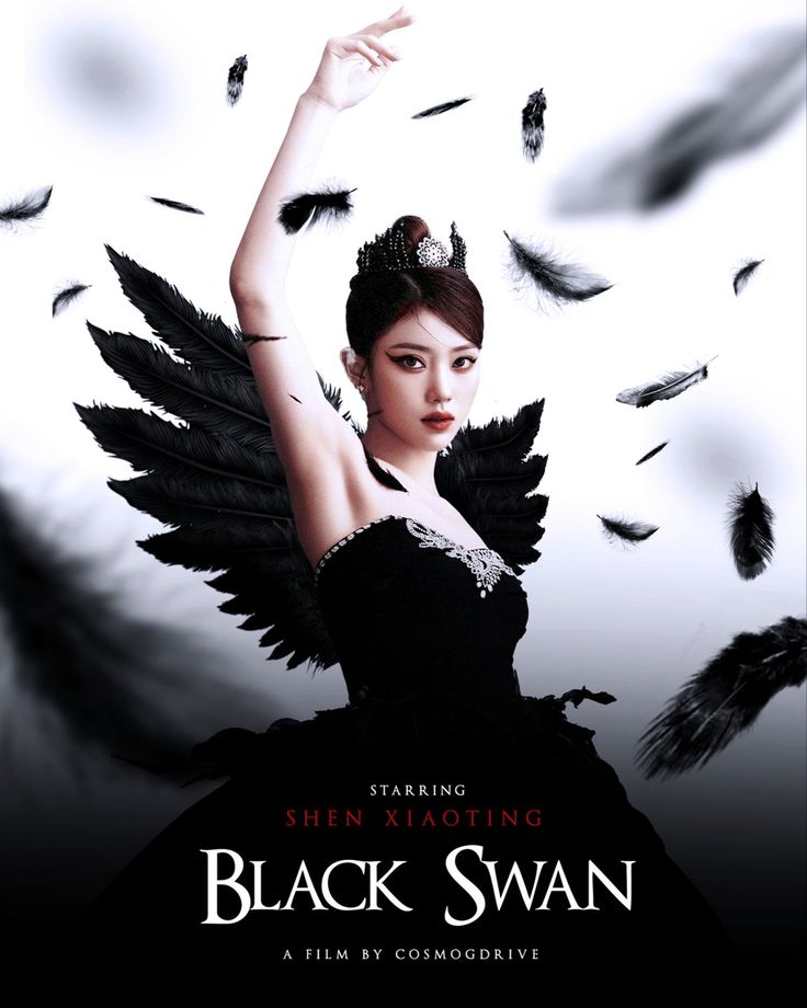 the poster for black swan starring shen xitaong