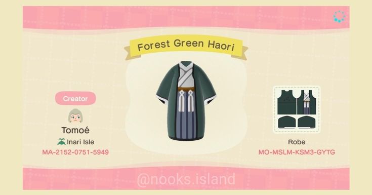 an animal crossing character's clothing is shown in this screenshot from the game