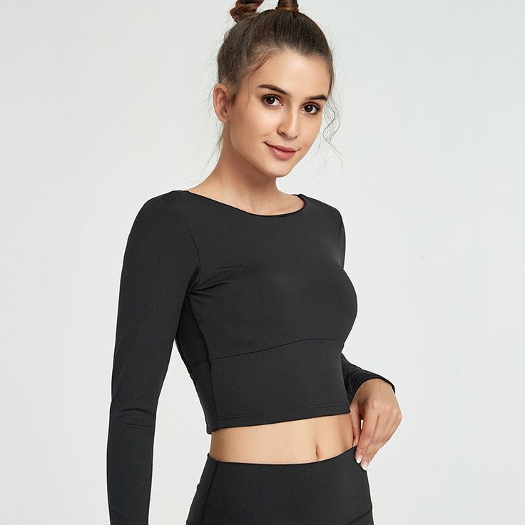 size bust length waist sleeve S 36 37 28 54.5 M 38 38 30 55.5 L 40 39 32 56.7 XL 42 40 34 57.5 1. Asian sizes are 1 to 2 sizes smaller than European and American people. Choose the larger size if your size between two sizes. Please allow 2-3cm differences due to manual measurement. 2. Please check the size chart carefully before you buy the item, if you don't know how to choose size, please contact our customer service. 3.As you know, the different computers display colors differently, the color Workout Games, Fitness Tools, Fit Mom, Yoga Wear, Insta Fits, Fit Girl, Yoga Clothes, Workout Wear, Yoga Leggings