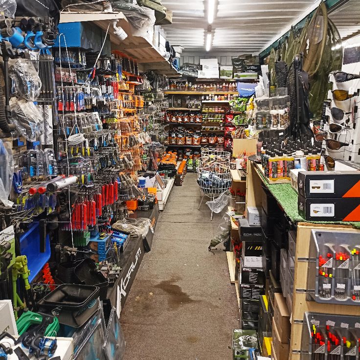 a store filled with lots of different types of tools