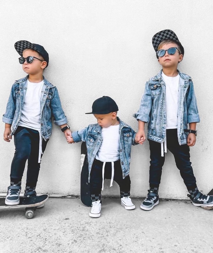 The ultimate + timeless kid's streetwear look. We love the siblings matching wearing Little Bipsy Core Collection kid's denim jackets with those adorable baby joggers! Casual Denim Hoodie For Spring, Casual Denim Tops For Layering, Sporty Cotton Denim Jacket For Streetwear, Casual Cotton Denim Jacket, Casual Hooded Denim Jacket For Streetwear, Casual Spring Hoodie For Everyday, Casual Long Sleeve Denim Jacket For Layering, Basic Cotton Outerwear For Streetwear, Casual Denim Hoodie For Fall