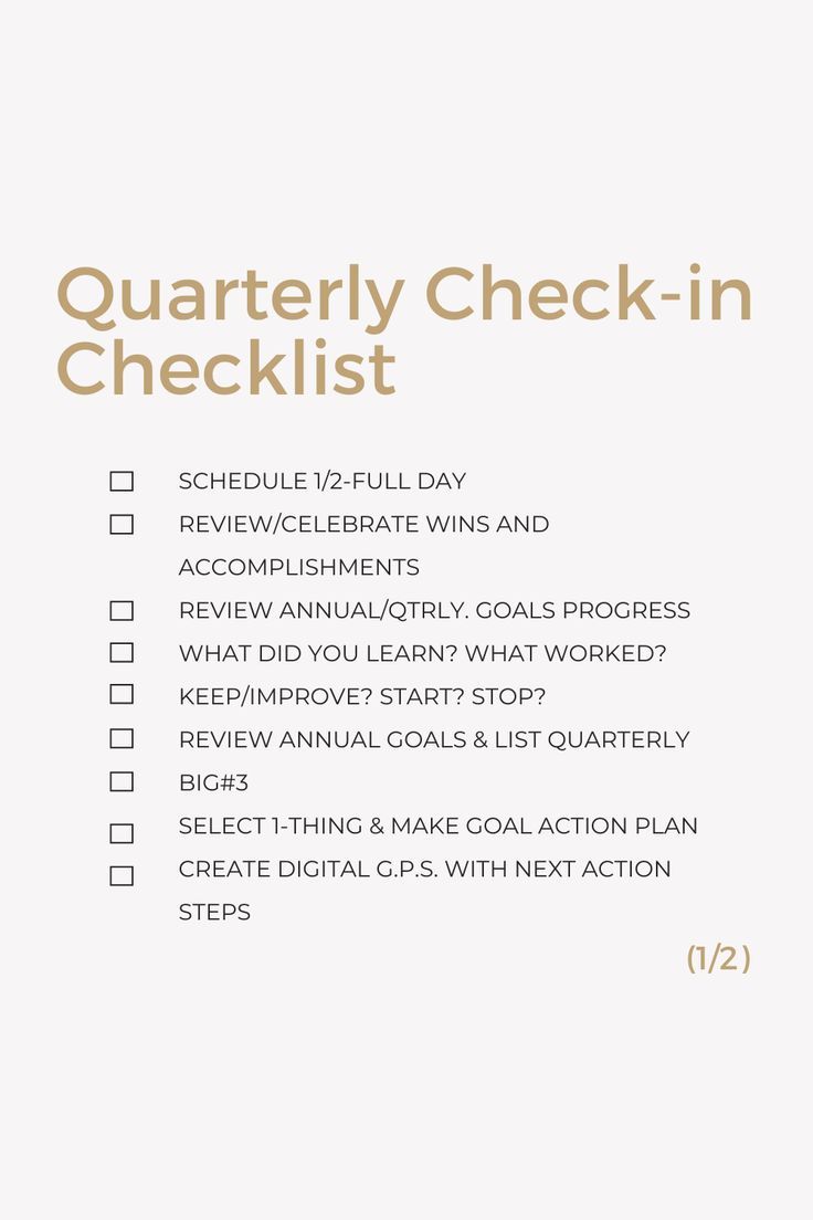 a check - in form is shown with the words,'quality check - in checklist '