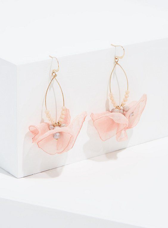 These drop earrings will put you on display and attract the right kind of attention! With oversized flowers and beaded details you're sure to stand out in a crowd. French hook. Man-made materials . Imported. The best plus size women's blush pink floral drop earrings in blush. Torrid is your destination for the freshest spring and summer styles. Oversized Flowers, Pink Drop Earrings, Summer Styles, Jewelry Projects, Polymer Clay Jewelry, On Display, Clay Jewelry, Resin Art, Pink Floral