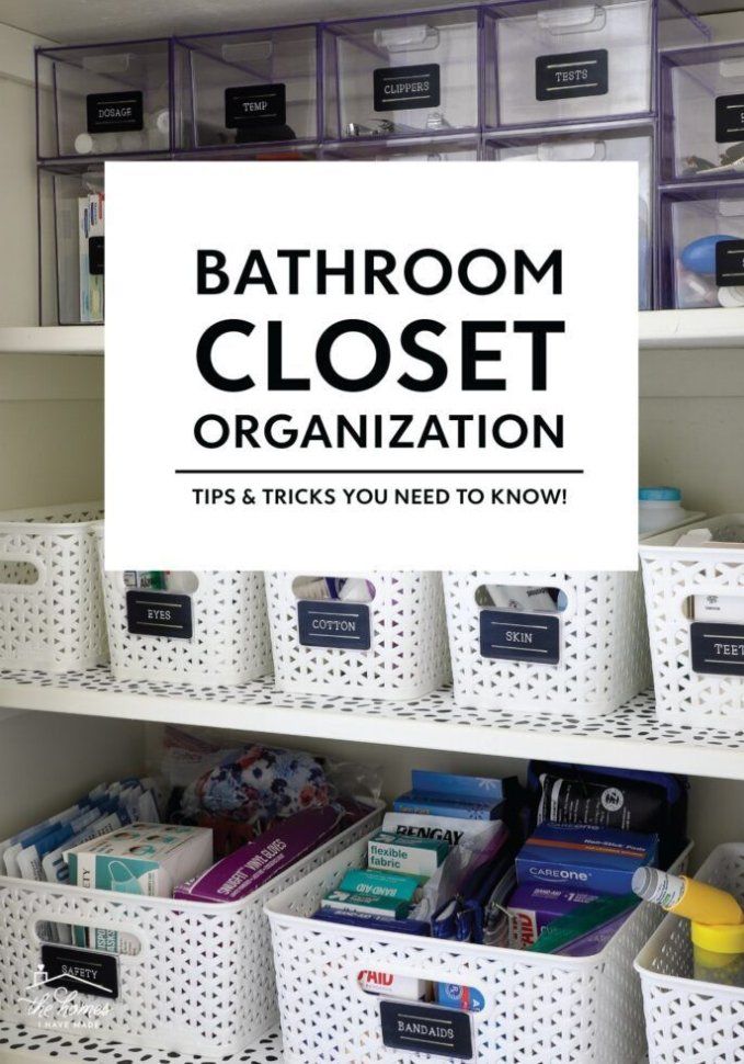 the bathroom closet organization tips and tricks you need to know