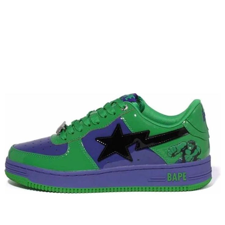 0ZXSHM191904J-GRS Bape Shoes, Bape Sta, Custom Sneakers Diy, Ape Bape, Preppy Shoes, Marathon Running Shoes, Cute Sneakers, Marvel X, Bathing Ape