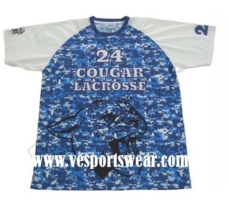 a blue and white jersey with the number 24 on it, in front of a white background