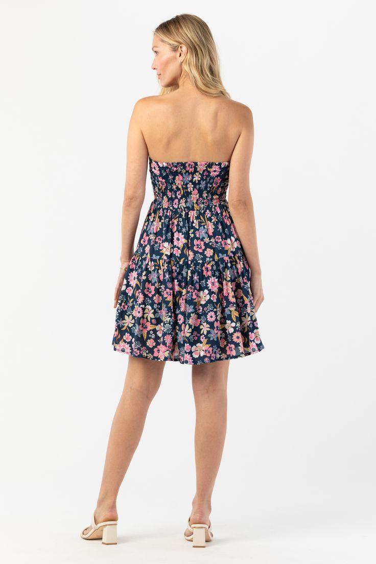 Twirl into your next island getaway in the Perth Mini Dress. Featuring light, rayon fabric, this flowy mini dress offers versatile style that brings big vibes and smiles to Summer. Designed with curves in mind, you’ll love the way this strapless, tiered mini contours with comfort and adjusts to your style and individuality. Details: 100% rayon Hand wash cold & Lay flat to dry Features: Unlined, Strapless self tie bodice, Smocked back for adjustable fit, Lace up detail with tassel ties, Tiered mi Hawaii Kids, Spring Getaway, Jumpsuit For Kids, Flowy Mini Dress, Island Getaway, Mind You, Crop Top Blouse, Rayon Fabric, Scrunchie Hairstyles