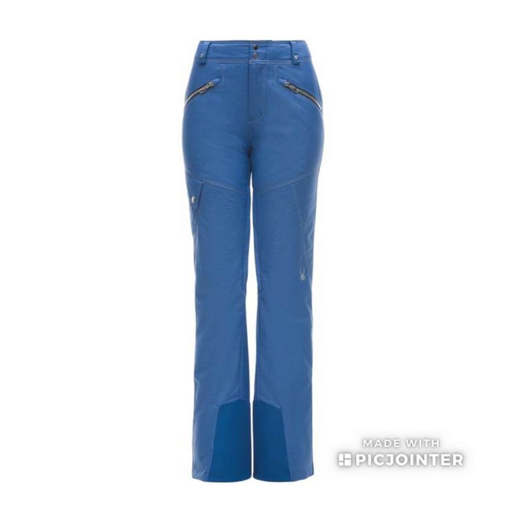 SPYDER WOMEN'S ME GTX PANT NWT $249.00 Sz 14 inseam 31 denim blue  Color: TURKISH SEA  DESCRIPTION The Me Pant is maxed out with street inspired, ski worthy features. Think GORE-TEX® laminate, 3M™ Thinsulate™ insulation, watertight seams, thigh ventilation, snow gaiters and cuff anchors, and pockets galore embedded into its urban-chic design.  FEATURES Polyester Plain Weave 2L with GORE-TEX Laminate and PFCecFree DWR Two Tone Melange 2L with GORE-TEX Laminate and PFCecFree DWR Fully seam taped S Snow Skiing, Active Wear Pants, Ski Pants, Urban Chic, Winter Sports, Plain Weave, Gore Tex, Chic Design, Denim Blue