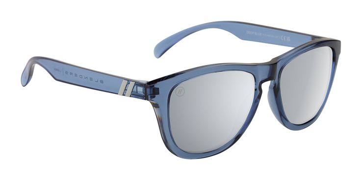 Get in Forward Motion with ‘Deep Blue - L Series.’ Its steely blue frame and mirrored smoke lenses offer a casual-cool look that vibes with whatever you’re wearing and wherever you’re going. Lightweight and comfortable, ‘Deep Blue’ is also polarized to reduce glare, making it an effortless fit for your day’s adventures. // Details: Gender: Unisex Frame: Gloss Crystal Blue Lens Color: Polarized Silver Mirror UV Rating: 100% UV Protection Fit / Size: Medium - Large Vibe: Lifestyle In the Box: Micr Blue Sunglasses For Sports In Summer, Blue Sunglasses For Summer Sports, Blue Sports Sunglasses For Summer, Blue Anti-reflective Sunglasses For Outdoor Activities, Blue Sporty Sunglasses With Uva Protection, Sporty Blue Sunglasses With Uva Protection, Casual Blue Anti-reflective Sunglasses, Trendy Blue Sunglasses For Outdoor Activities, Casual Wayfarer Sunglasses For Outdoor