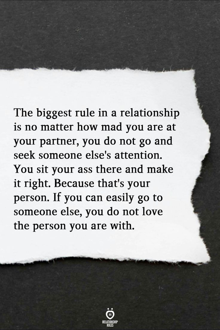 a piece of torn paper with the words, the biggest rules in a relationship is no matter how mad you are at your partner