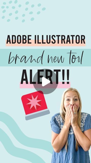 Becca | Graphic Designer & Illustrator on Instagram: "🚨‼️ new tool alert in Adobe Illustrator! How cool is this?! 🤯😍 • • • #tutorial #educational #learnillustrator #graphicdesigntutorials #illustratortips #designlessons #learndesign #graphicdesigneducation #adobeillustratortutorials #tutorialvideos #designhowto #designlearning #graphicdesignskills #designeducation #creativelearning" Adobe Illustrator Shortcuts, Adobe Indesign Tutorials, Vector Illustration Tutorial, Graphic Design Education, Learn Illustrator, Learning Adobe Illustrator, Indesign Tutorials, Adobe Tutorials, Adobe Illustrator Tutorials