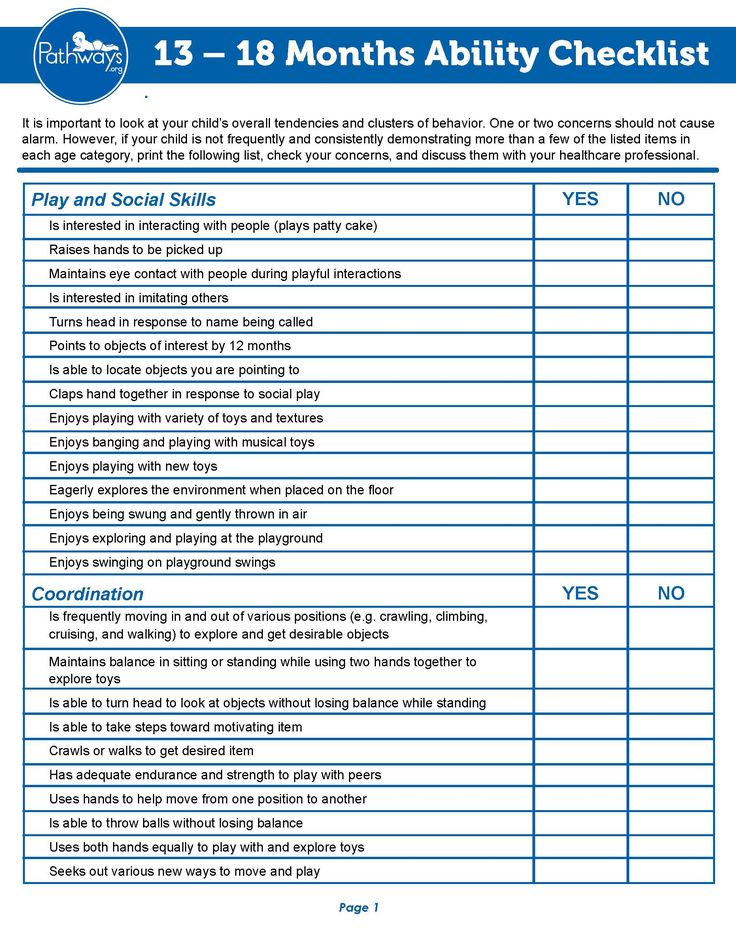 an image of a checklist for the child's health and safety program, with instructions